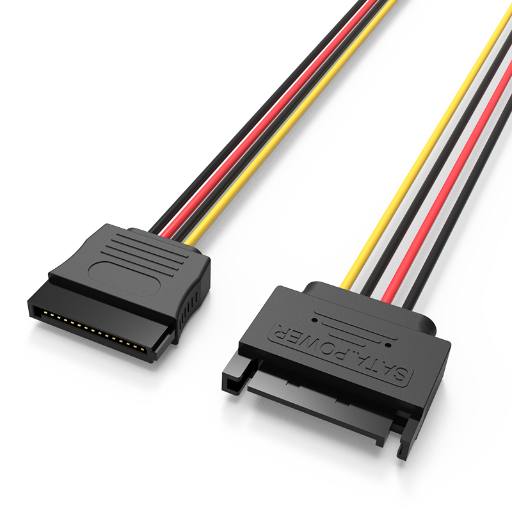 [27005] Vention IT Cable SATA 15P Power Extension 0.3m KDABY