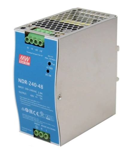 [26895] Meanwell NDR-240-48 Industrial DIN Rail PSU 48V 240W