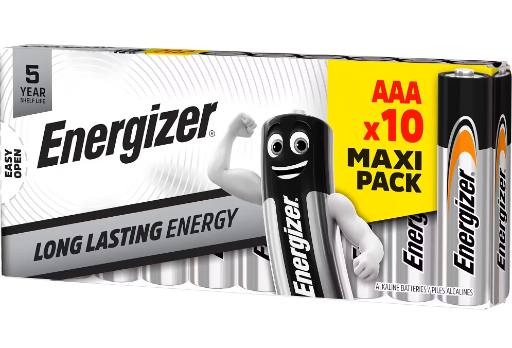[30316] Energizer Batteries Alkaline AAA (10pcs) Alkaline Everyday