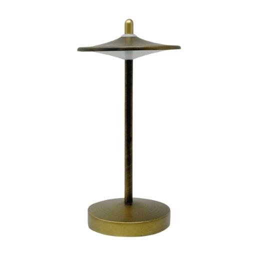 KELU SAKE USB-C Rechargeable IP44 Aluminium Lamp 130LM Bronze