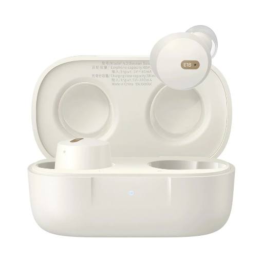 [26710] Baseus Headphones In Ear Beans TWS Bowie E18 White