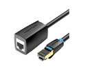 Vention NETWORK Cable CAT8 SFTP M-F Extension 1.5m Black IKHBG
