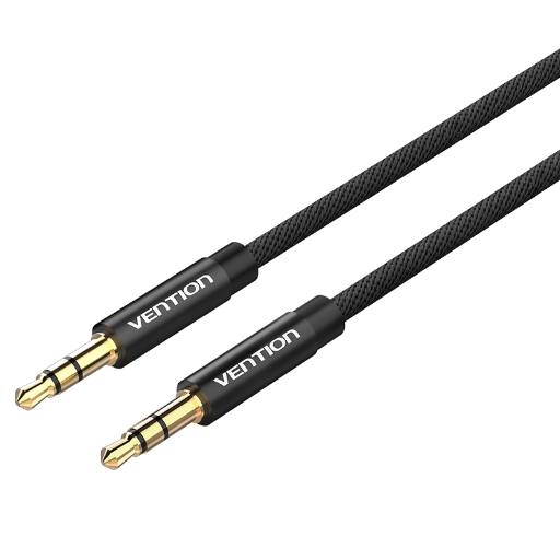 Vention AUDIO 3.5mm M-M Cable Braided Metal 1.5m BAGBG