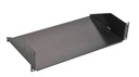 Lumivida Rack Shelf Cantiliver 2U 250mm 22kg Black (2pcs)