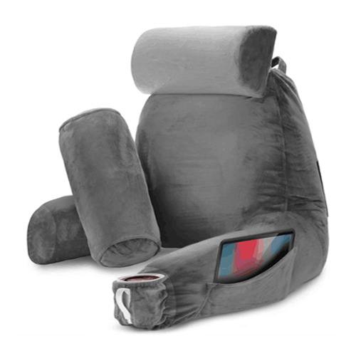 [30289] Lumivida Ergonomic Reading Pillow with Arm Rests & Removcable Covers 40x33x60cm RLC02-2