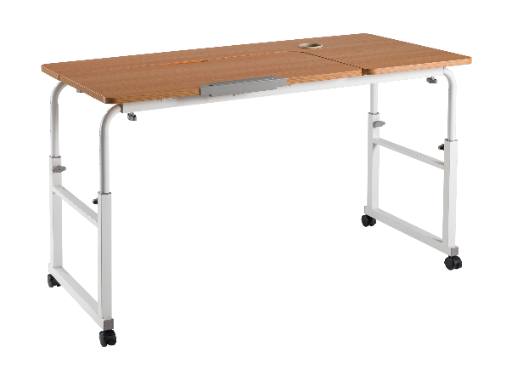 [30287] Lumivida Computer Tray Desk Mobile Height & Width Adjustable 60x1200cm FWS10-2