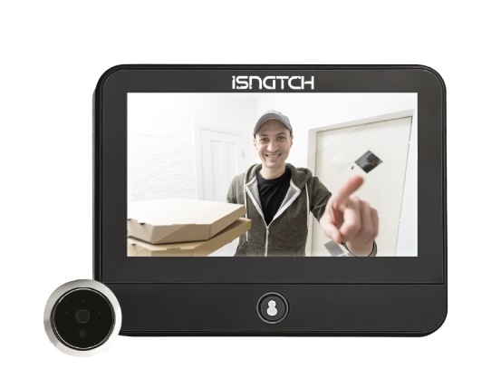 [26307] GBC HeyDoor Smart WiFi Peephole with Monitor 4.3''