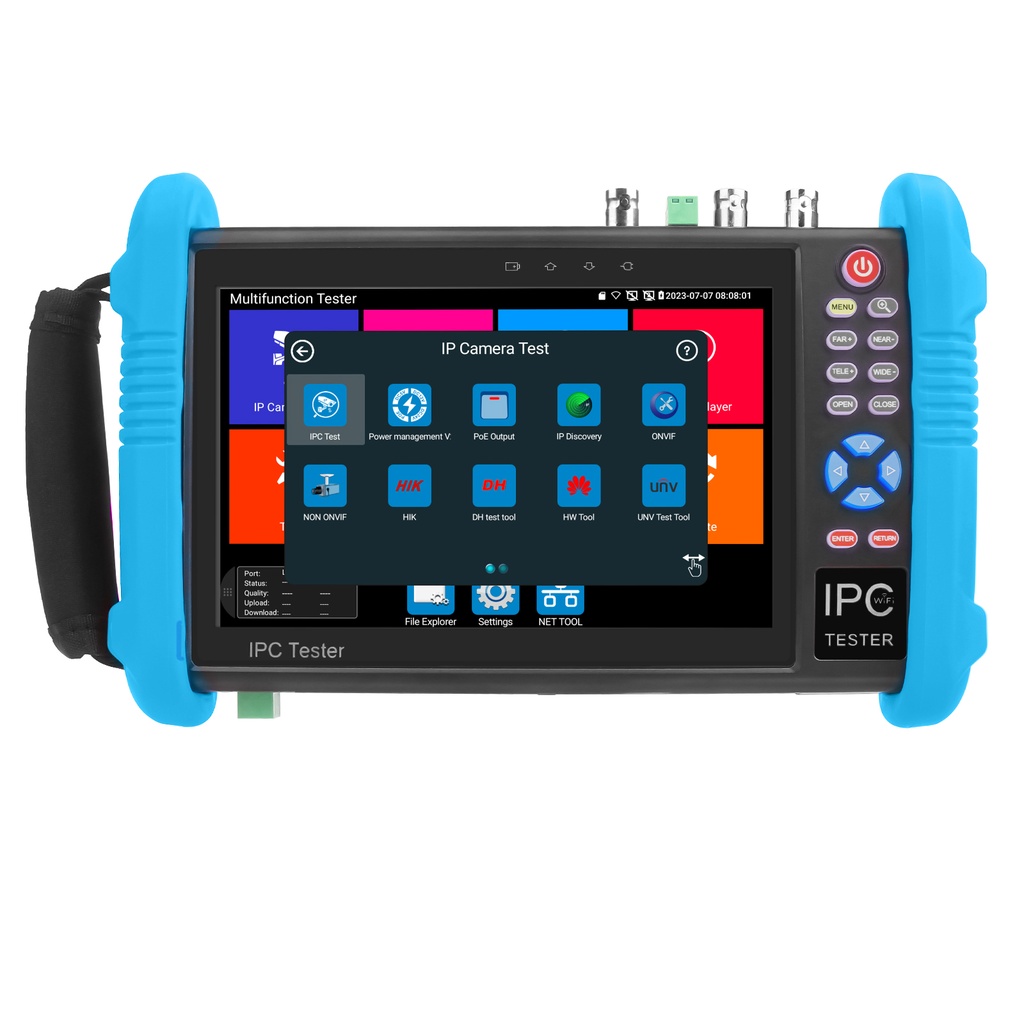 [26239] Noyafa CCTV & Network Tester with 7" Retina Touchscreen, 4K Support, PoE Output & Multi-Function Testing NF-716ADHS PRO
