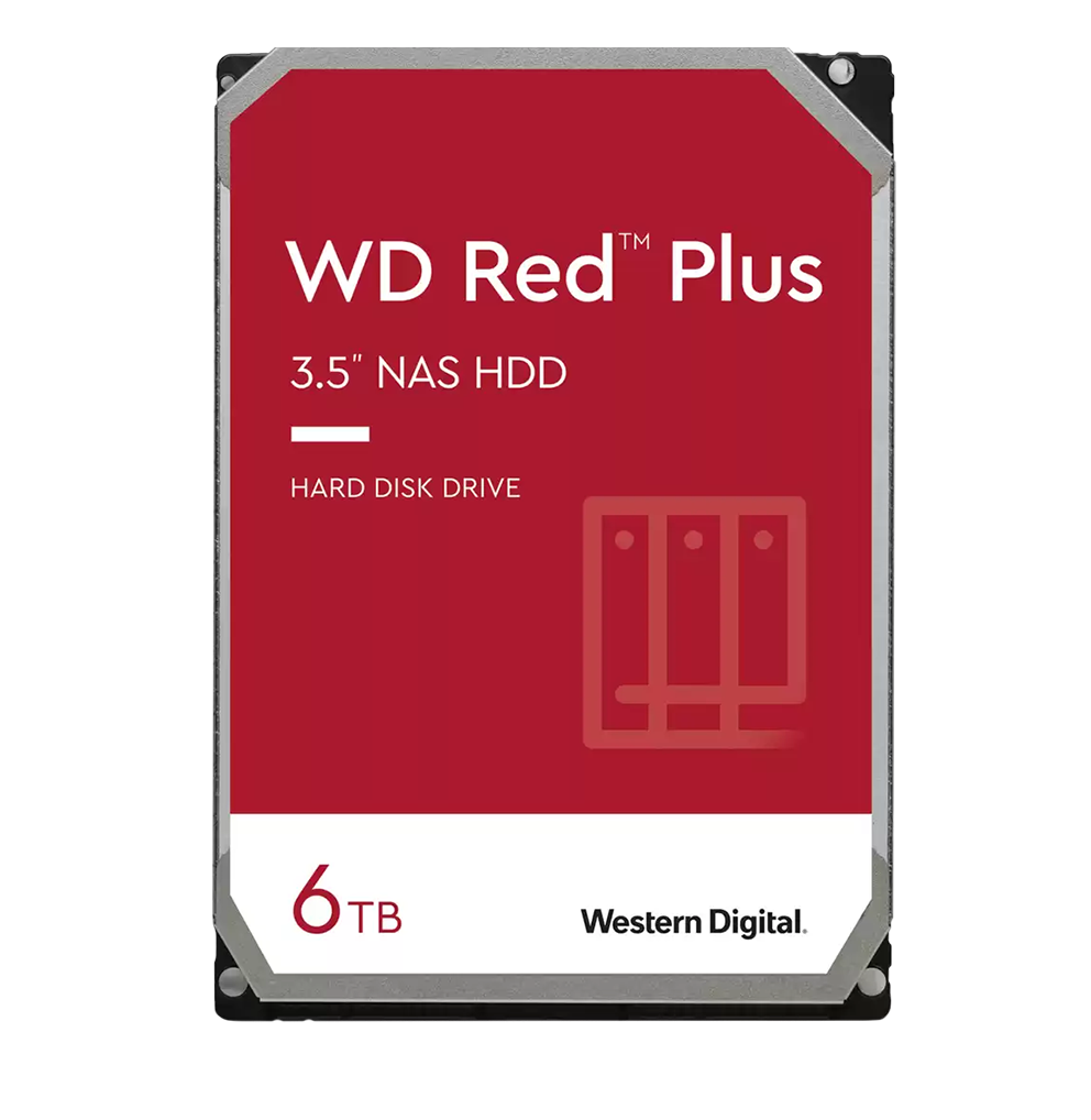 [26212] Western Digital HDD 3.5'' RED PLUS NAS 6TB WD60EFPX