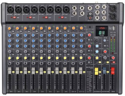 Citronic CMC-16 16ch Mixer Console with DSP USB Play-Record BT & PC Connectivity 170.942UK