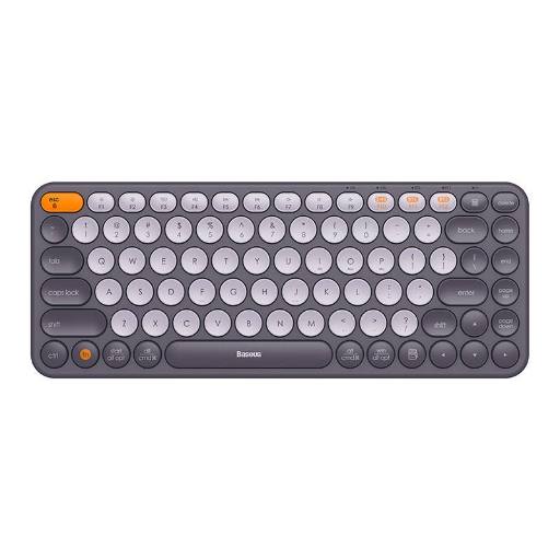 [26155] Baseus K01A Wireless Keyboard Tri-Mode Gray