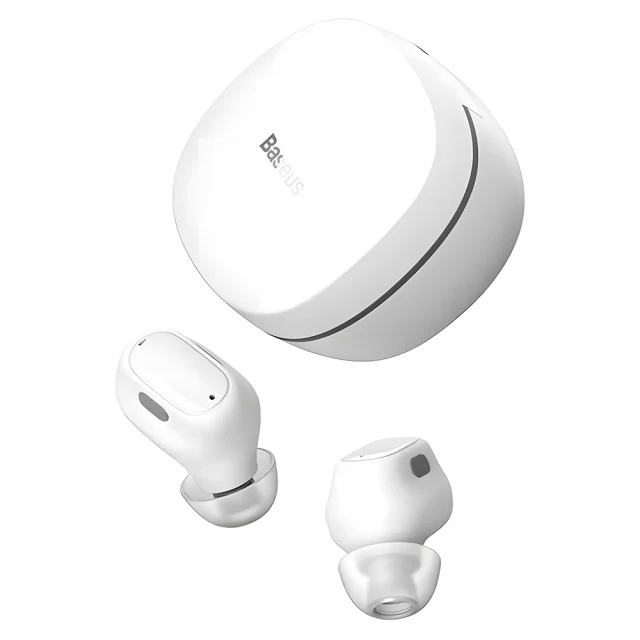 [26152] Baseus Headphones In Ear TWS Encok WM01 White