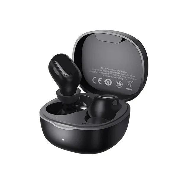 [26151] Baseus Headphones In Ear TWS Encok WM01 Black