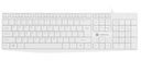 Natec NAUTILUS Wired Keyboard White