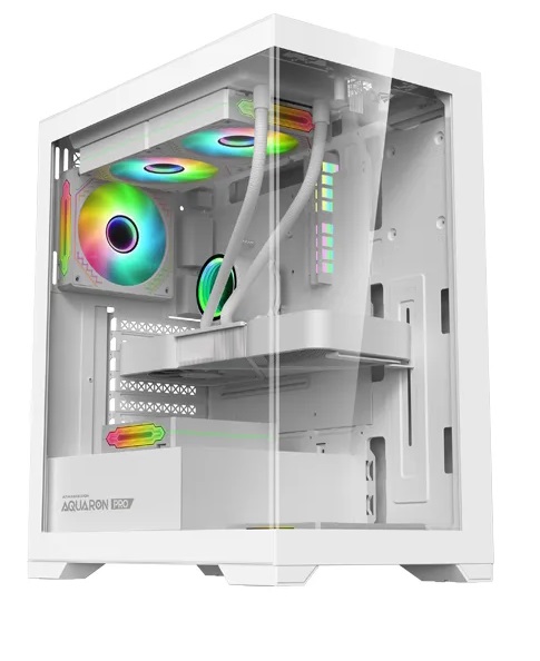 [26069] Armaggeddon Aquaron Pro ATX Gaming Case White