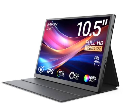 [30212] MINIX SF10T 10.5" sRGB Portable Monitor Dual USB-C