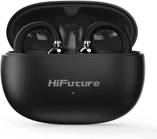 HiFuture Headphones Open Ear FlexClip Black