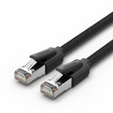 Vention NETWORK Cable CAT8 SFTP Braided 3.0m Black-Nickel IKOBI