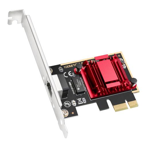 Cudy PCIe Adapter 2.5Gbs Ethernet PE25