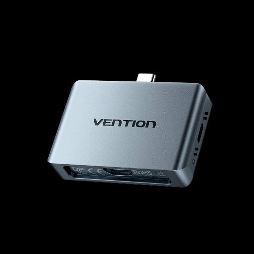 [30131] Vention MA Portable Plug & Play Cable-Free NVME Enclosure KPXH0