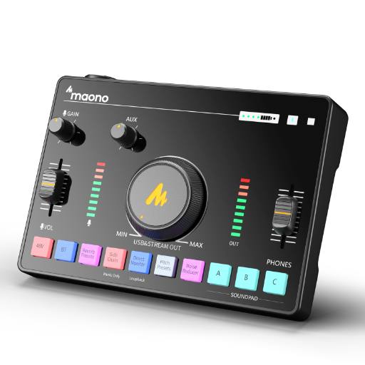 [25800] Maono AMC2 NEO Streaming Audio Mixer Console