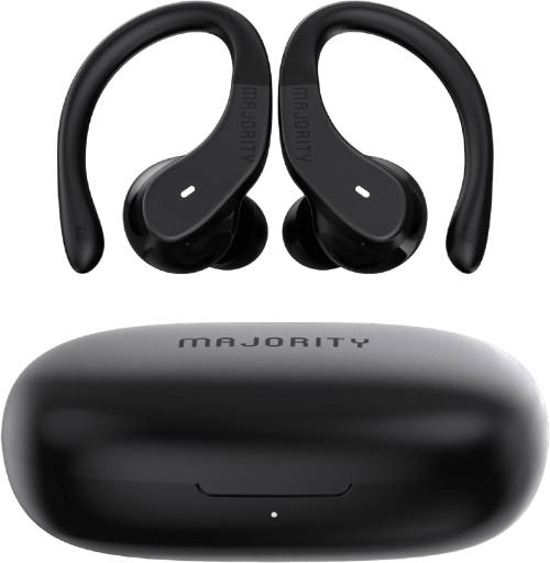 [25715] Majority TRU-Sport TWS Earphones IPX7 Black