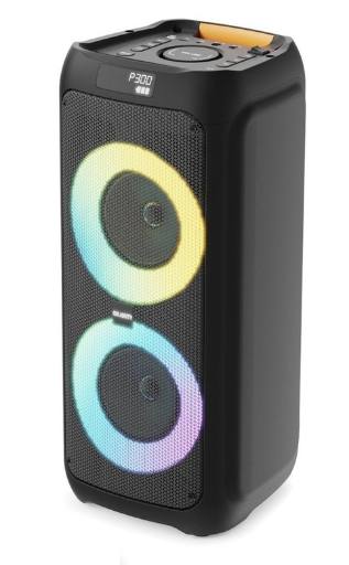 [25713] Majority P300 Portable Karaoke Speaker 300W Bluetooth USB FM Wired Mic