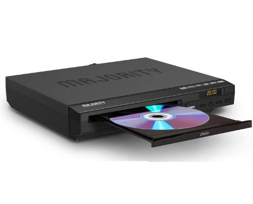 [25712] Majority DVD Player for TV HDMI and RCA Ports Multi Region Slim with RC