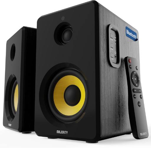 [25710] Majority D40X Active Speakers 70W 4'' BT/USB/SD (pair)