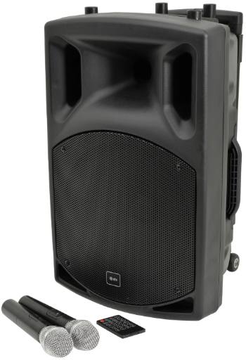 [25687] QTX QX12PA-Plus Portable PA 12'' BT/USB/UHF Mic 178.854UK