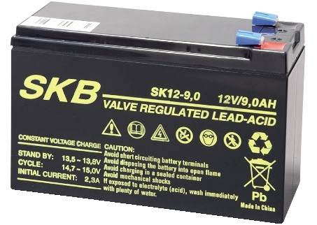 SKB Lead Acid Battery 12V 9.0AH SK12-9