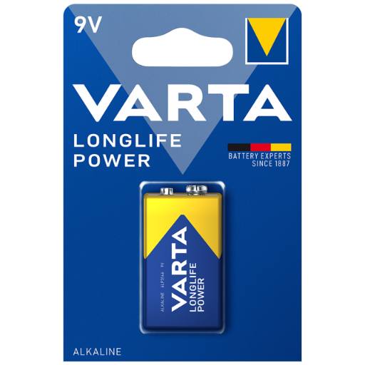 Varta Alkaline 9V 1pcs Longlife Power