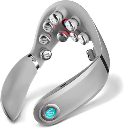 [25595] SKG Neck Massager Pulse-Heat-APP-Multiple Heads G7 Pro