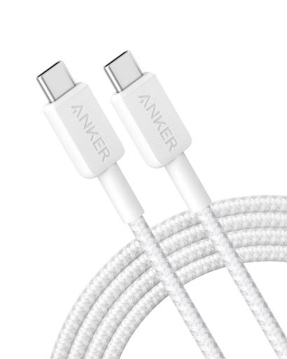 Anker Mobile Cable USB-C to USB-C 1.8m 322 White