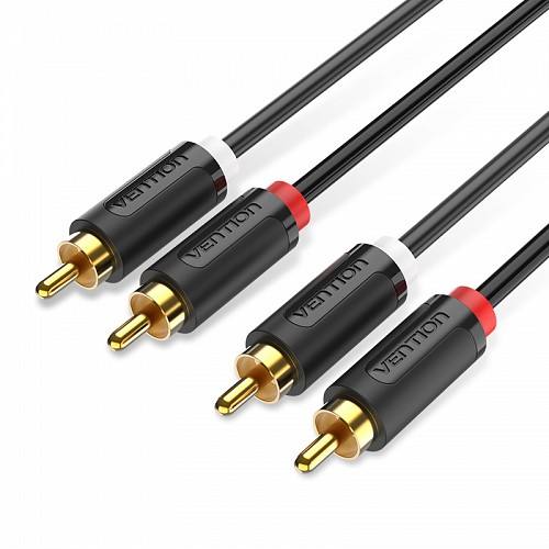 [30093] Vention AUDIO 2RCA to 2RCA M-M Cable 2.0m BCMBH