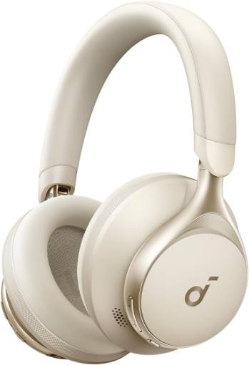[25282] Anker Soundcore Headphones HiRes ANC Space One White