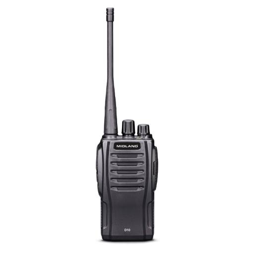 [30088] Midland D10 DMR/PMR Digital/Analogue Radio with 50 hr Battery (Single)