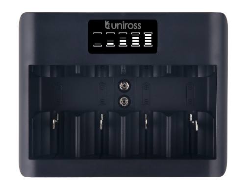 [25197] Uniross UCU008 Fast 2hr USB Charger for AA/AAA/C/D/9V (can Charge up to 5 batteries at the same time)