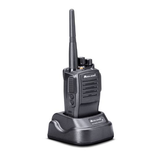 [25091] Midland G15 Pro PMR Radio IP67 Waterproof Rugged Aluminium Housing, Long Battery Life & PC Programmable