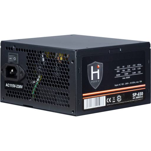[25090] InterTech HiPower SP-650, 650W Power Supply