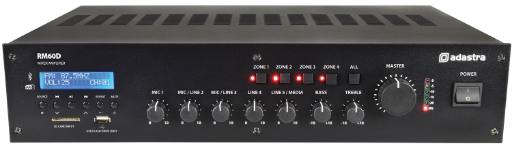 [25031] Adastra RM60D 100V Amp 60W FM/USB/BT/DAB 953.223UK