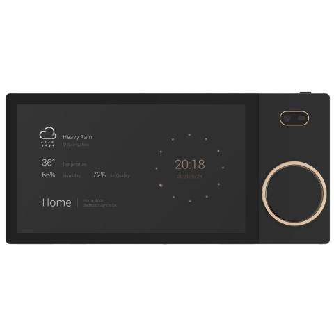 [24968] HDL Panel SOURCE 7 Touch Screen Black