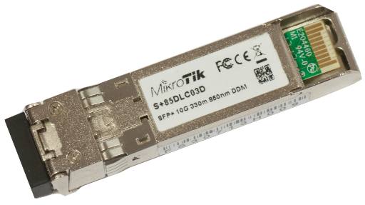 [24937] MikroTik 10G SFP+ Transceiver Dual LC 300m MM S+85DLC03D