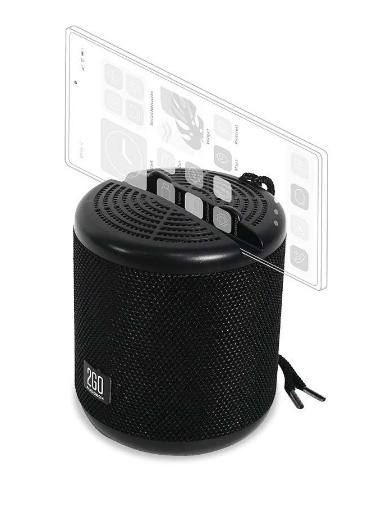 [24811] SonicGear AudioBox 2GO-Dock100 Portable BT/FM Speaker with Dock Black