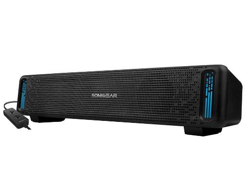 [24802] SonicGear SONICBAR U200 USB RGB Soundbar Black
