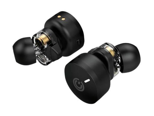 [24779] SonicGear HYPERBASS TWS 7 Dual Driver Sweatproof Earphones Black