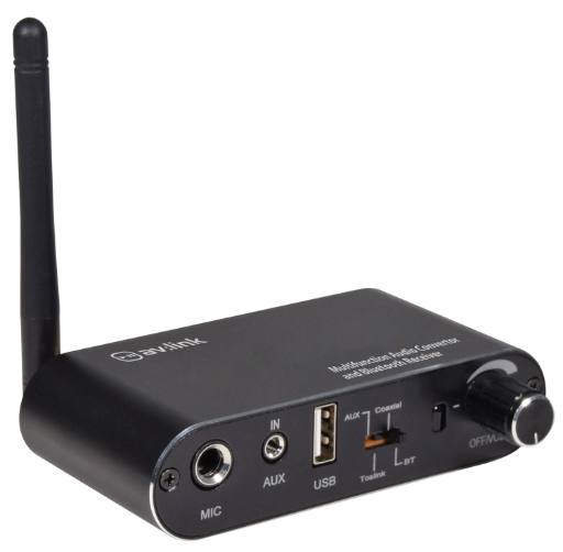 [24644] AV:Link Multifunction Audio Player BT/USB/RC 100.598UK