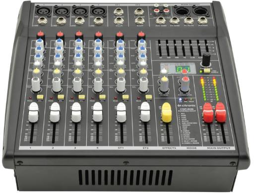 [24634] Citronic CSP408 8 Channel Mixer & Amplifier 400W with DSP 170.841UK