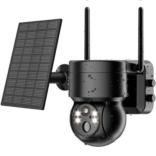 [24626] WOOX R3569 Outdoor Battery Camera 3MP PTZ with Solar Panel