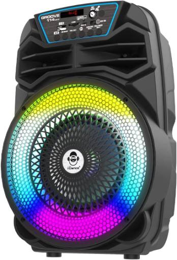[24499] iDance Groove 114mk3 Karaoke Speaker with 1 Wired Mic BT & USB